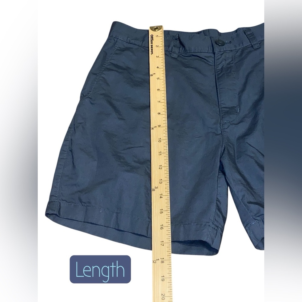 Patagonia Men's Slate Blue Flat Front Shorts - Picture 2 of 6
